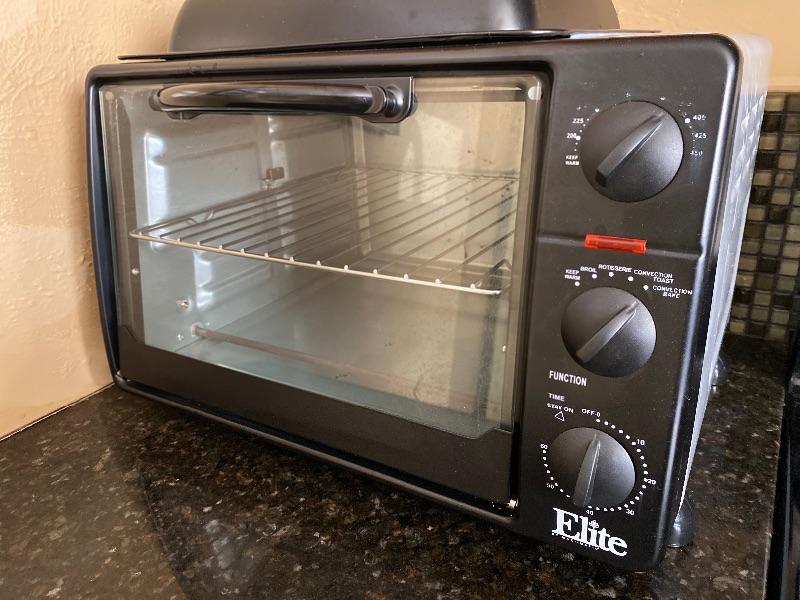 Elite toaster oven