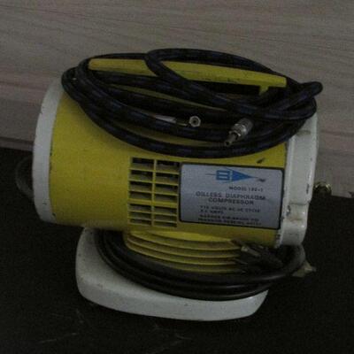 Lot 60- Badger Oil Less Compressor