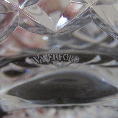 Lot 66- Waterford Lismore Honey Pot with Lid