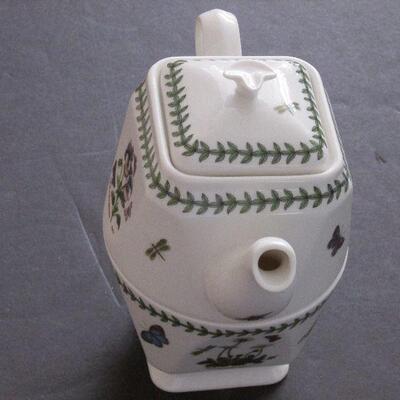 Lot 71- Portmeirion Botanic Garden Two Part Teapot and Cup