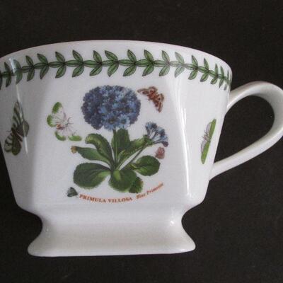 Lot 71- Portmeirion Botanic Garden Two Part Teapot and Cup