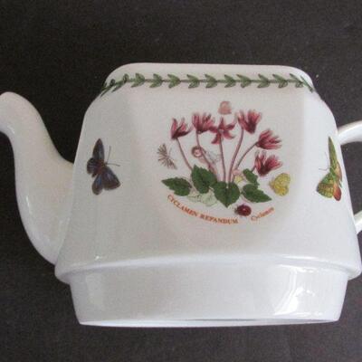 Lot 71- Portmeirion Botanic Garden Two Part Teapot and Cup