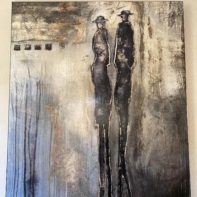 Fine art: Large Eloise of New York giclee on canvas