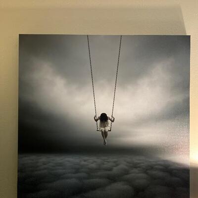 Fine art: Contemplative photograph on canvas