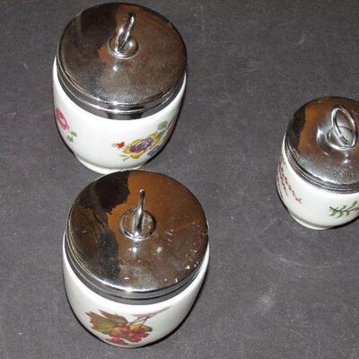 Lot 76- Collection of Royal Worcester Egg Coddlers