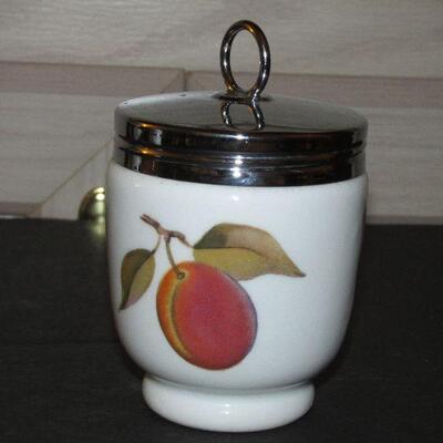 Lot 76- Collection of Royal Worcester Egg Coddlers