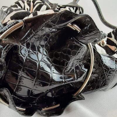 Zebra Striped Purse