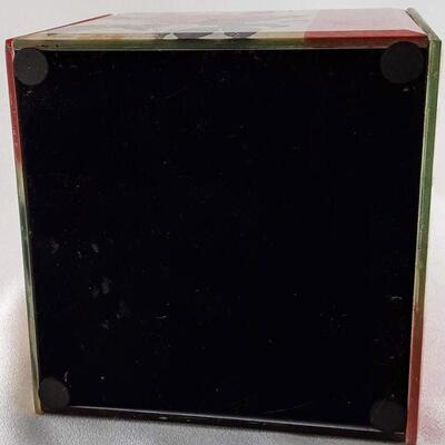 Rose Covered Glass Box