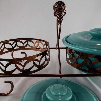 Two Part Casserole with Stand