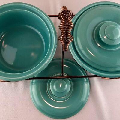 Two Part Casserole with Stand