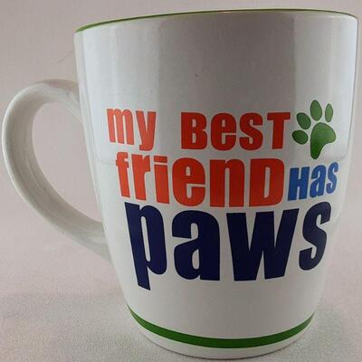 My Best Friend Has Paws Ceramic Mug