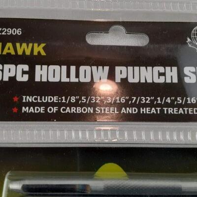 6 piece Punch Set