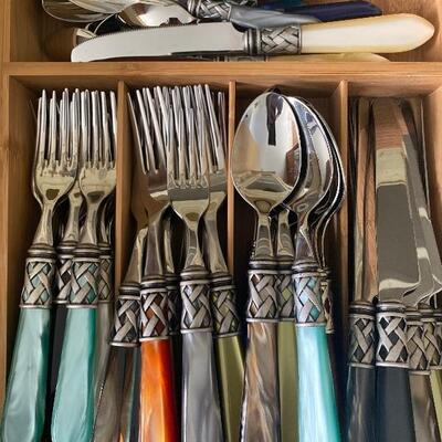 Bugatti Italian designer flatware service for 12