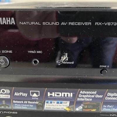 LOT#20LR: Yamaha Natural Sound Receiver RX-V673