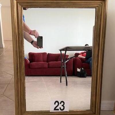 LOT#23LR: Contemporary Mirror