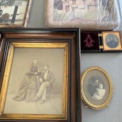 LOT#52U: Assorted Frame & Picture Lot