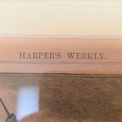 LOT#70D: Harper's Weekly Dated 10/13/1883