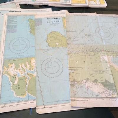 LOT#96DR: Assorted Nautical Charts #1