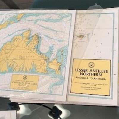 LOT#96DR: Assorted Nautical Charts #1