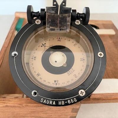 LOT#124K: Saura HB-65G Hand Bearing Compass