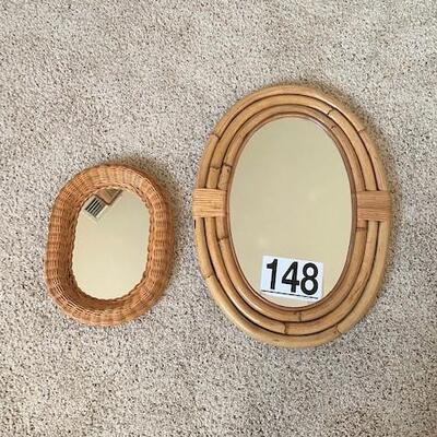 LOT#148B2: Pair of Mirrors