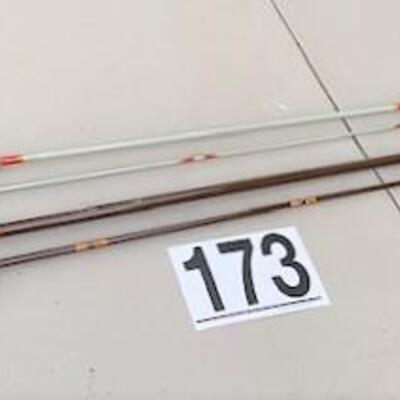 LOT#173G: 2 Two Piece Fly Rods