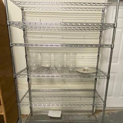 LOT#187G: Wired Shelving