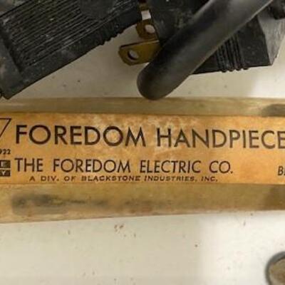 LOT#191G: Freedom Electric Co Foredom Engraver