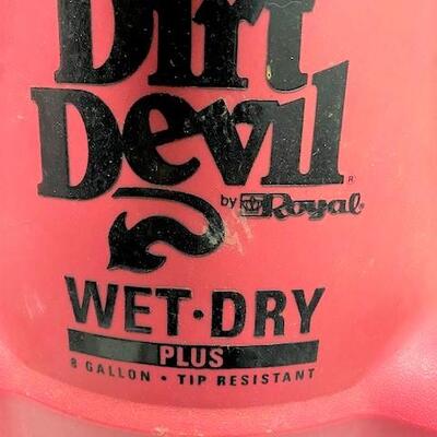 LOT#199G: Dirt Devil Wet/Dry Vac