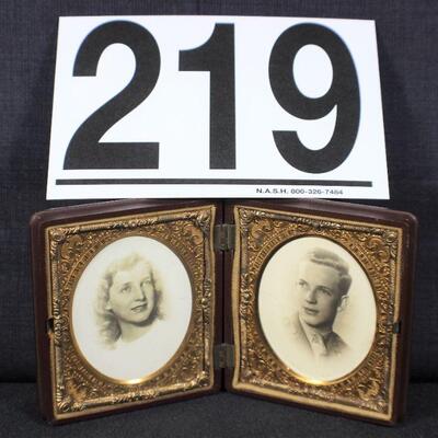 LOT#219LR: Holmes, Booth & Haydens Daguerreotype