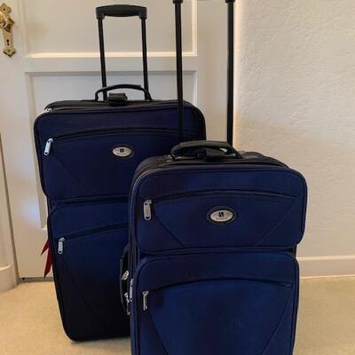 LOT 42 Luggage 2 Suitcases by Leisure