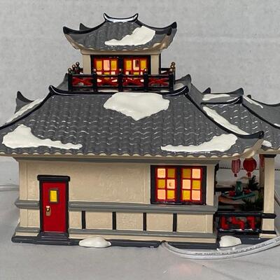 Lot #105 Dept.56 The Original Snow Village Lucky Dragon Restaurant