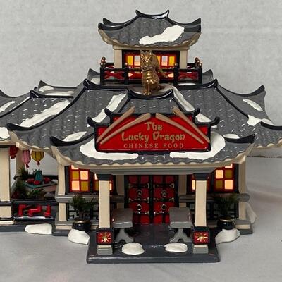 Lot #105 Dept.56 The Original Snow Village Lucky Dragon Restaurant