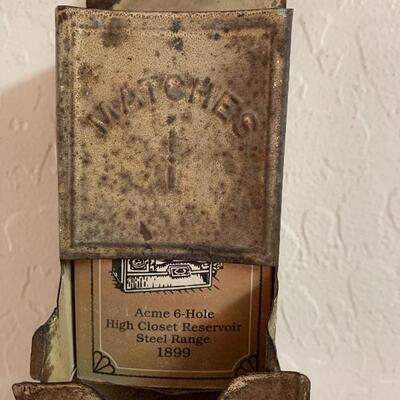 1899 Acme Match Dispenser