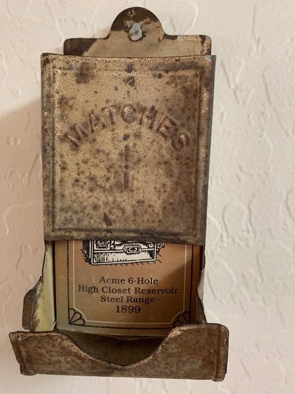 1899 Acme Match Dispenser | EstateSales.org
