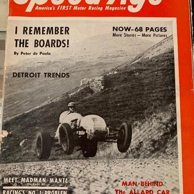 1950 & 1951 Speed Age Magazines 