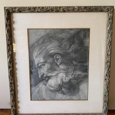 LOT 85 Framed Print Black & White