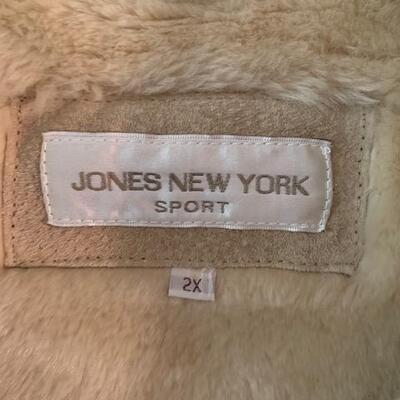 LOT 87 Leather Jacket Jones of New York 2X