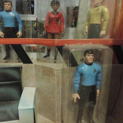 VINTAGE STARTREK AND SIMPSONS FIGURES 