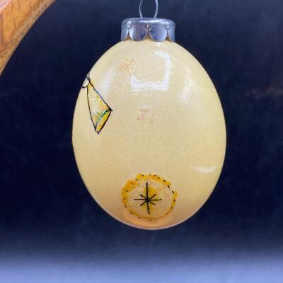 Angel Painted Egg Ornament