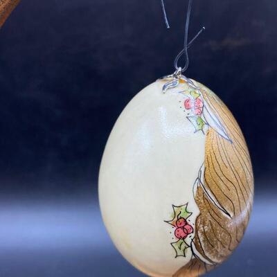 Unicorn Painted Egg Ornament