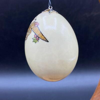 Unicorn Painted Egg Ornament