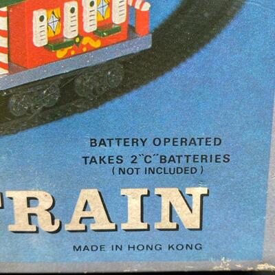 Vintage Kurt S. Alder Santa's Express Train Boxed Set