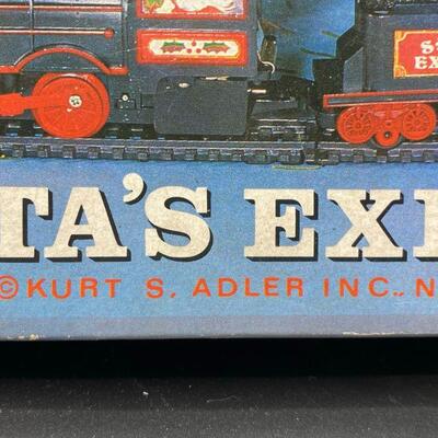 Vintage Kurt S. Alder Santa's Express Train Boxed Set