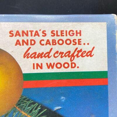 Vintage Kurt S. Alder Santa's Express Train Boxed Set