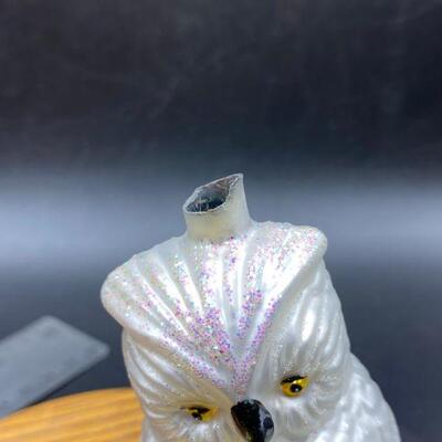 Vintage Lot of Glass Animal Christmas Ornaments