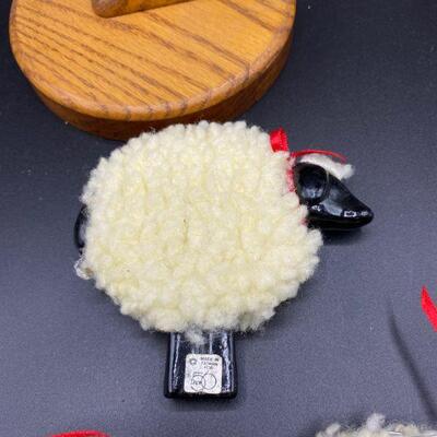 Dept 56 Sheep Ornaments