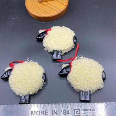Dept 56 Sheep Ornaments