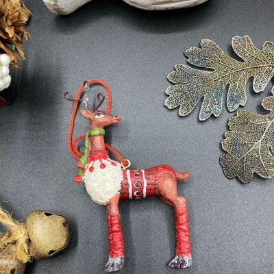 Rustic Charm Lot of Christmas Ornaments