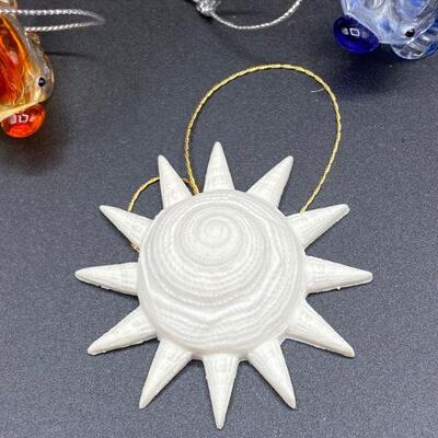 Ocean Life Themed Christmas Ornaments